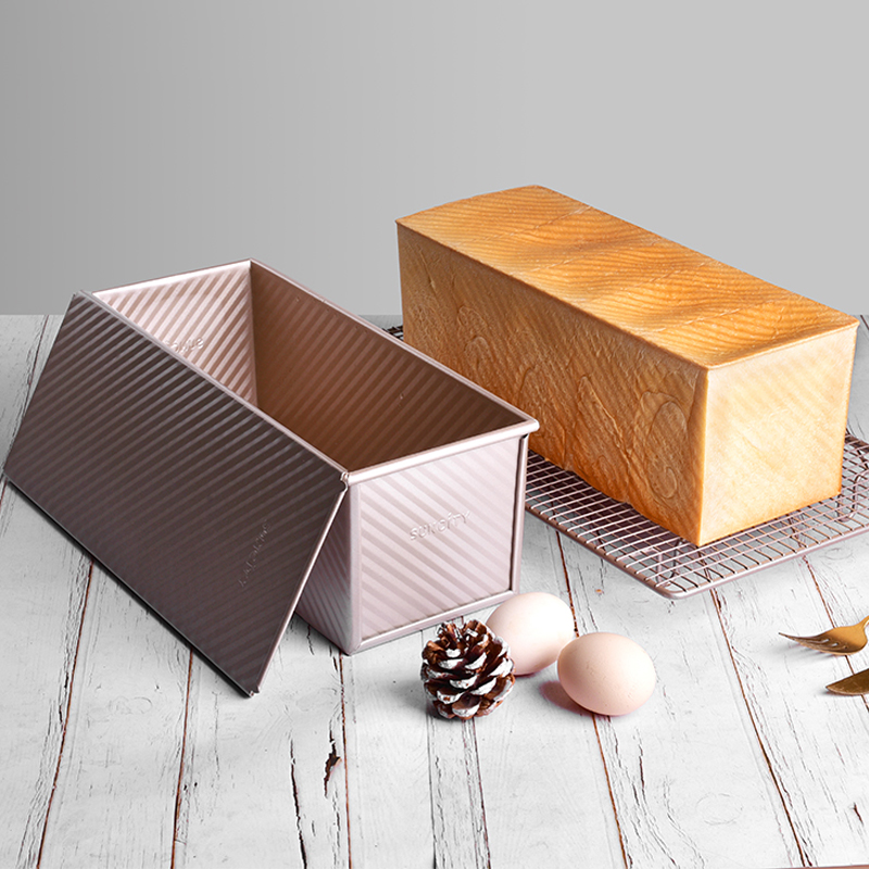 Egg Storage Holder - 뚜껑이 있는 주방 토스트 몰드, 계란