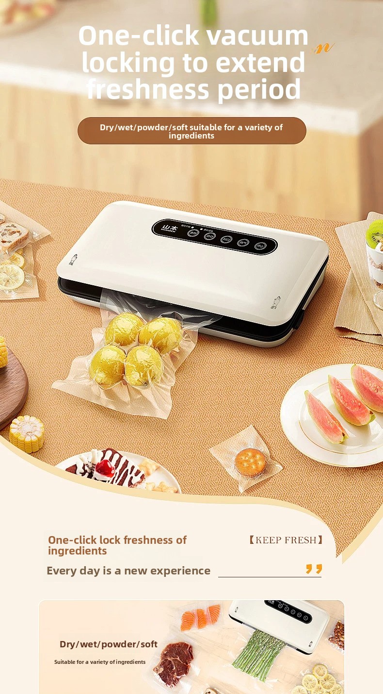 Food Storage Vacuum Seal - 미니 진공 포장기 자동 가정용 식품