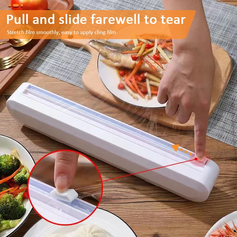 Food Storage Dispenser - 고정 포일 클링 필름 랩 디펜서