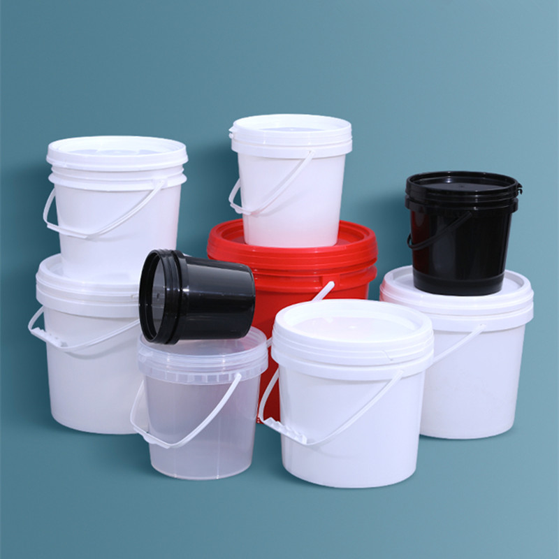 Food Storage Not Plastic - 식품 등급 두꺼운 플라스틱 양동이, 뚜껑