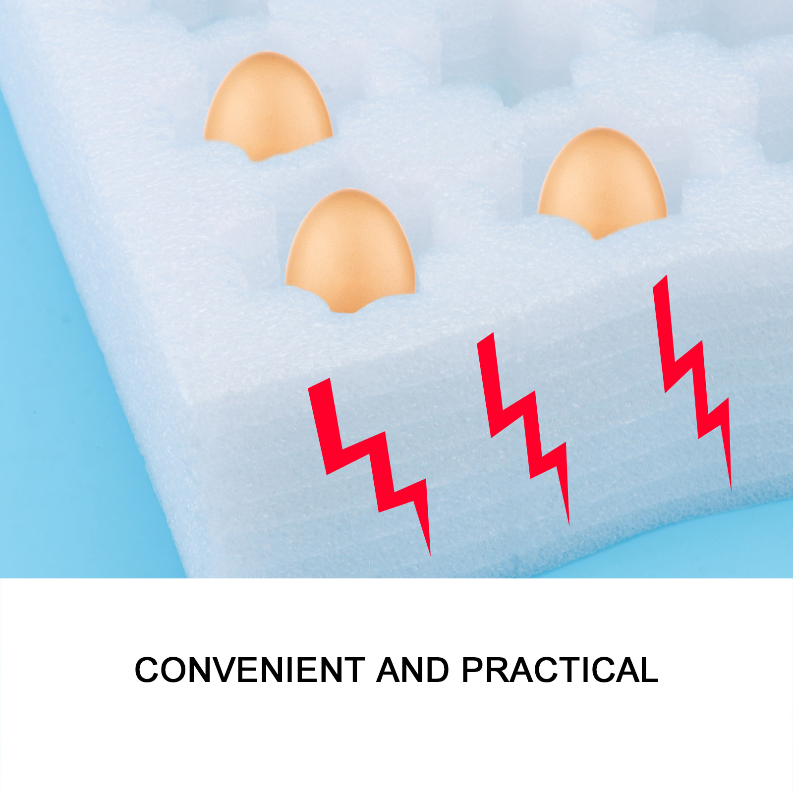 Egg Storage Holder - 2개입 충격 방지 계란 홀더 40칸