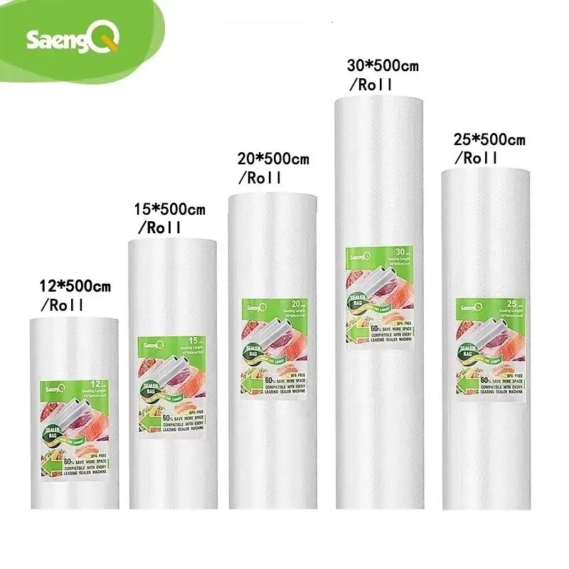 Food Storage Vacuum Seal - SaengQ 진공 백 음식 진공용 밀봉기