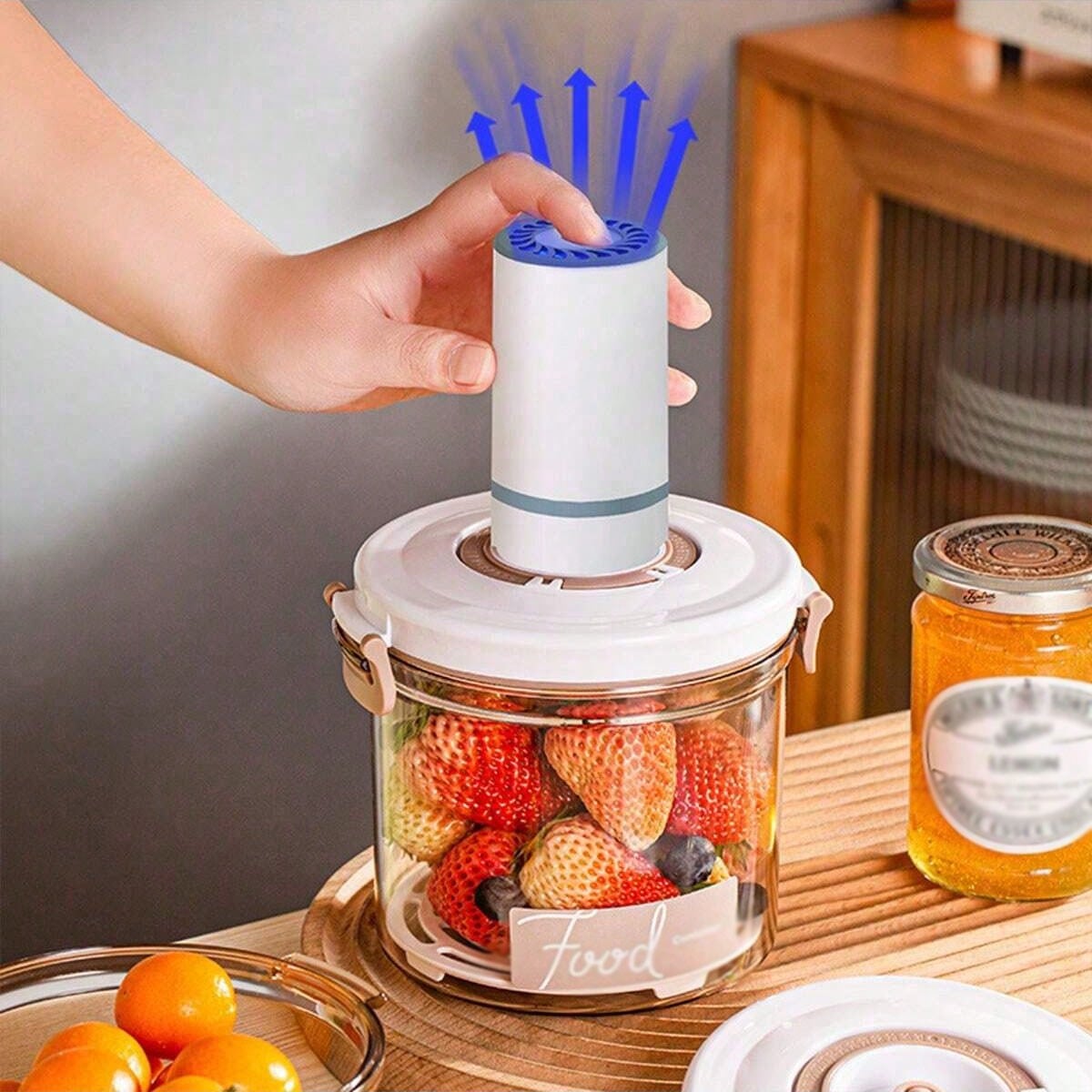 Food Storage Vacuum Seal - 1개의 주방용 식품 등급 진공 밀봉