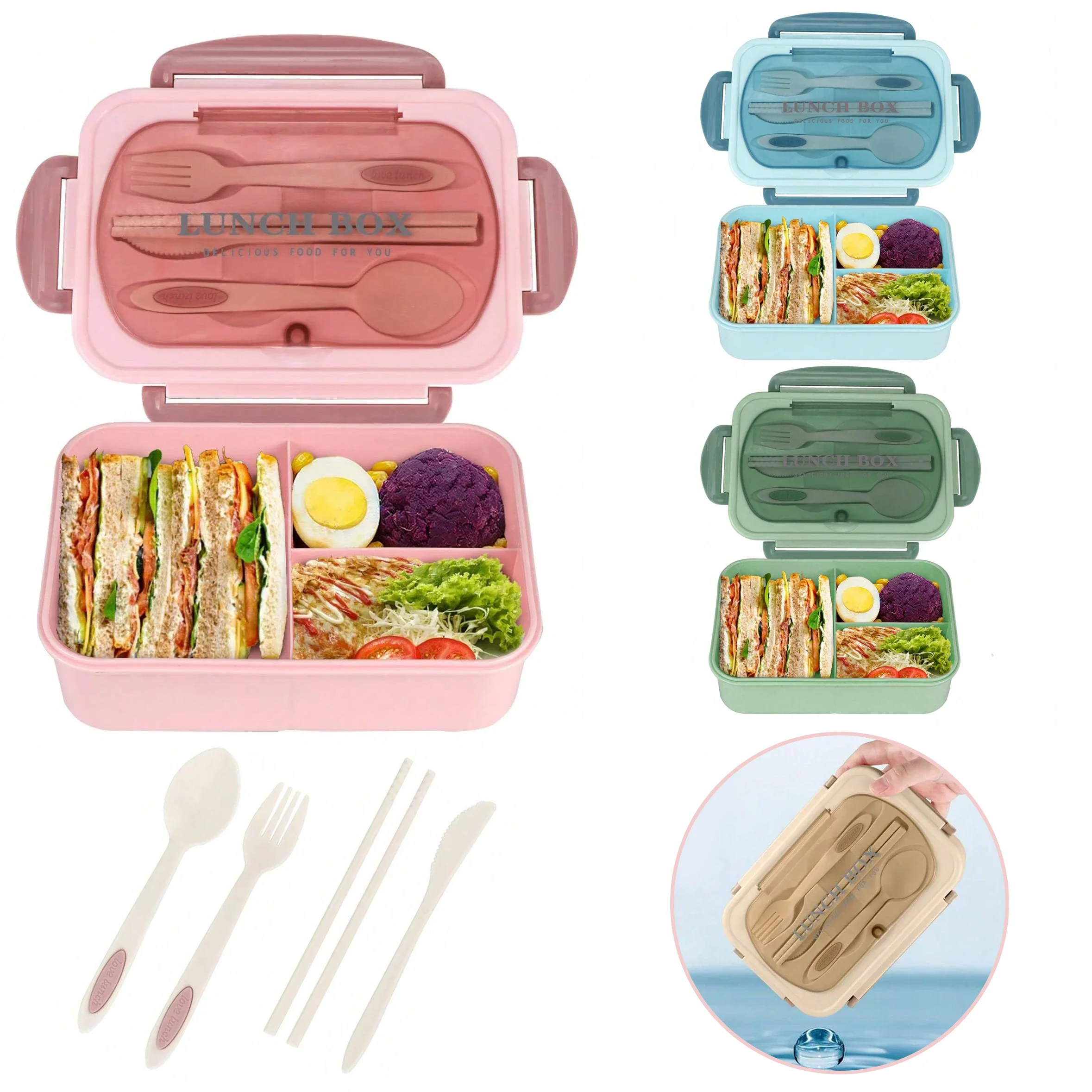 Food Storage Safe - 성인용 도시락 상자, 성인 남성 및