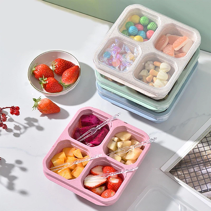 Food Storage Eco Friendly - 휴대용 식품 보관함, 냉장고 냉동고 정리함,