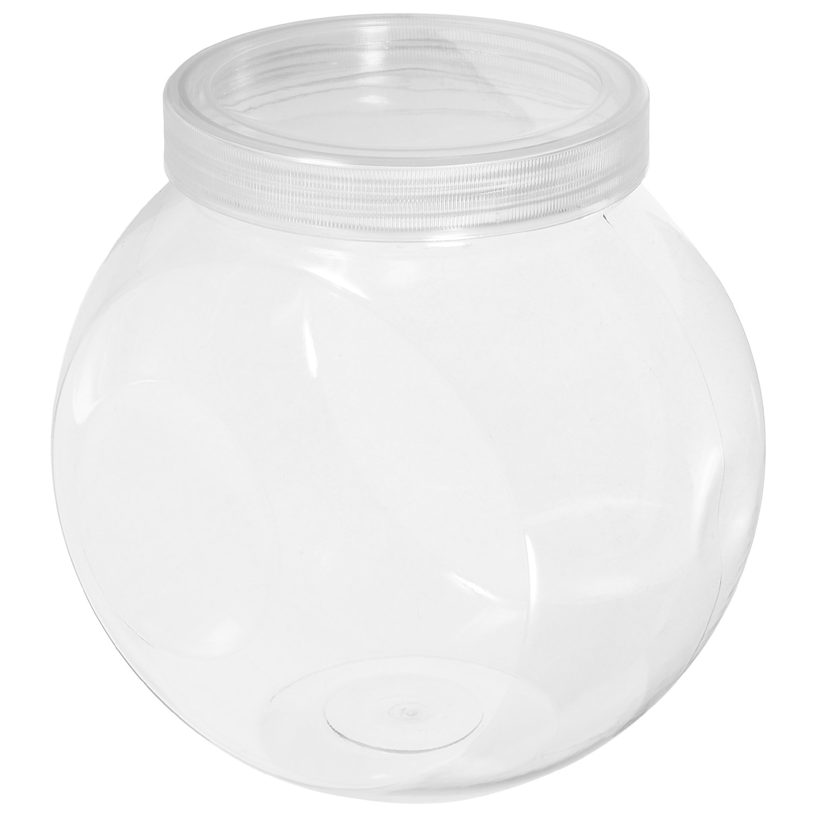 Food Storage Lid - 3개입 투명 스위트 자르 1500ml 원형