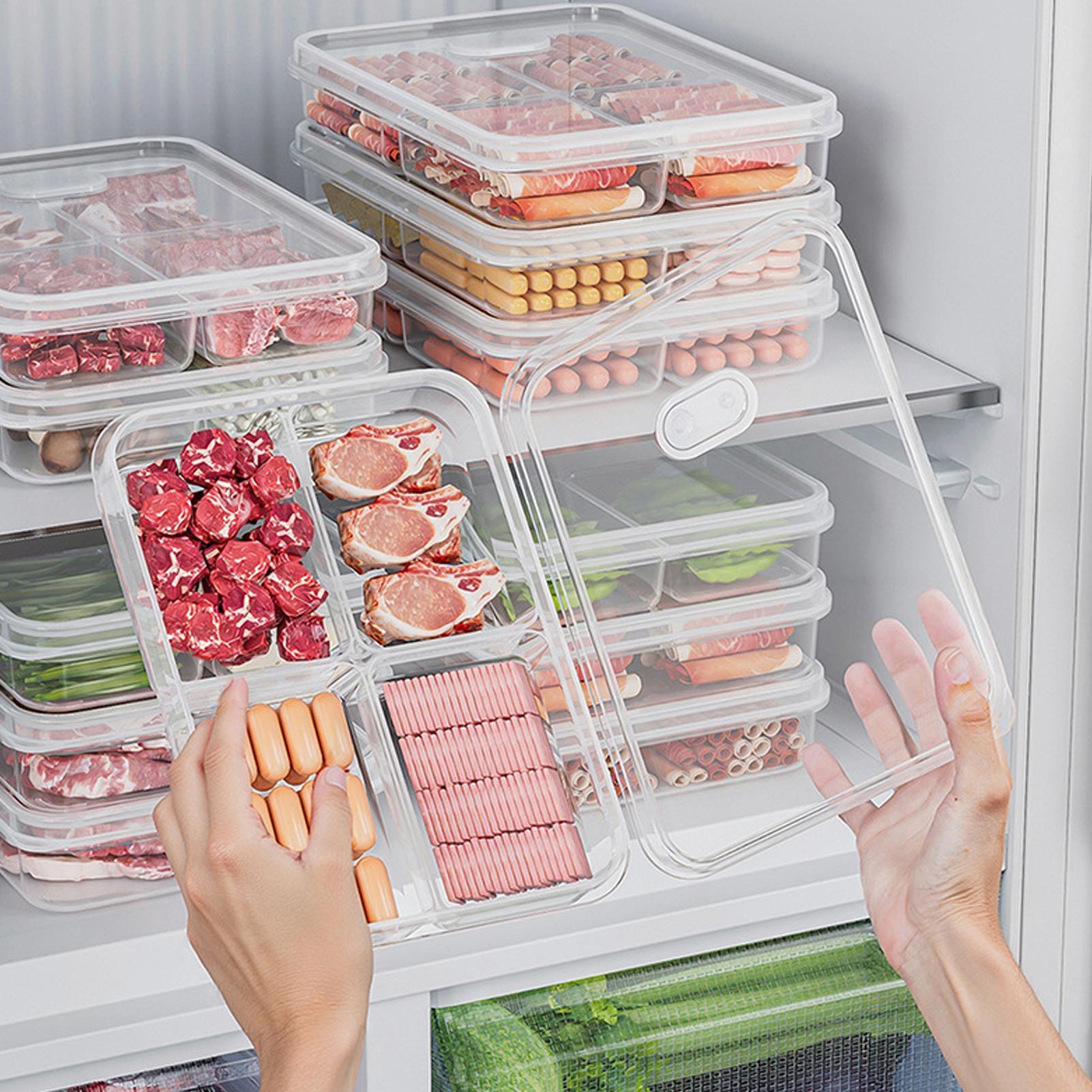 Food Storage Eco Friendly - 1PC 냉장고 보관 상자 고기 야채