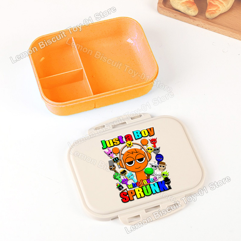 Food Storage Safe - 스프렁키스 시리즈 휴대용 도시락통 밀짚 도시락통