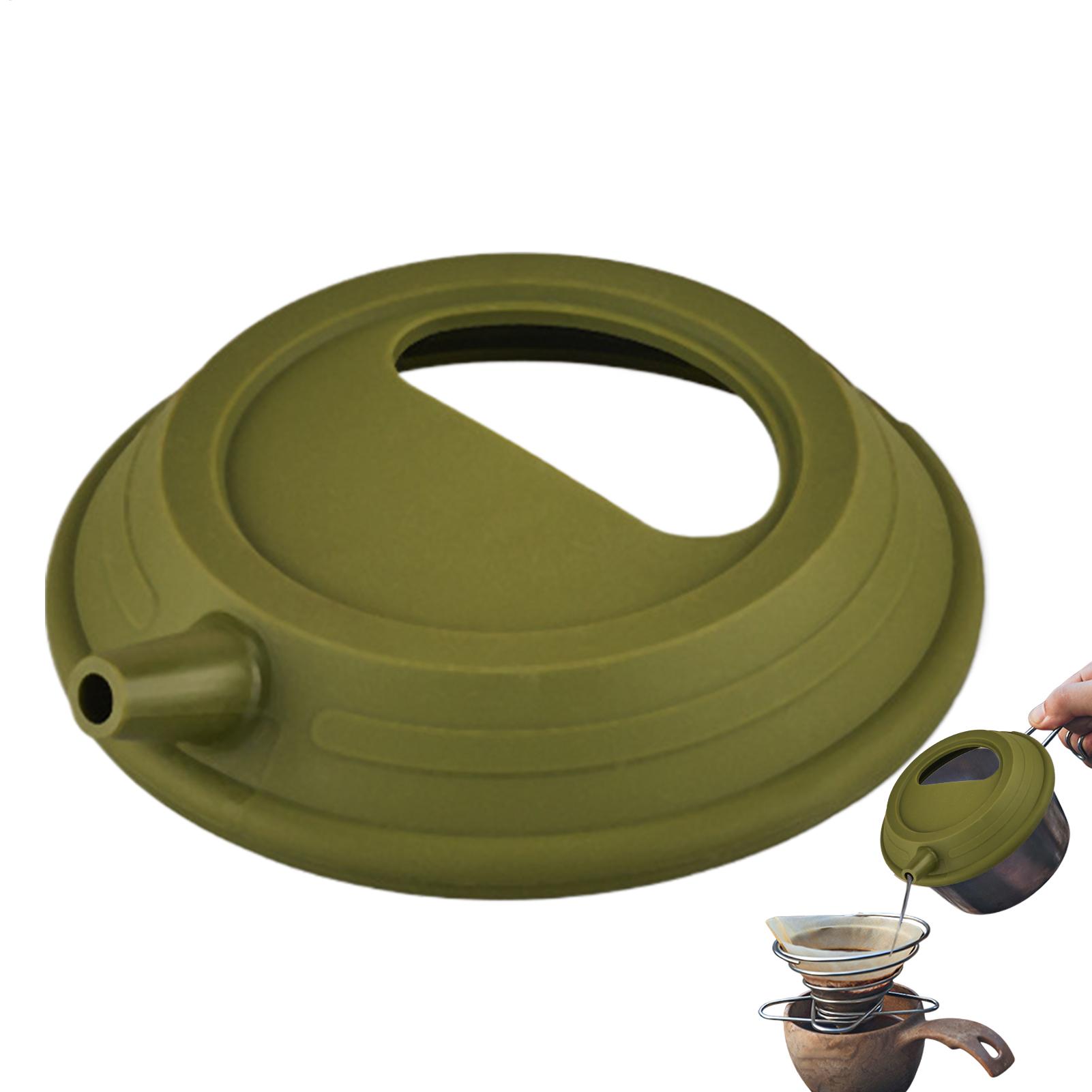 Food Storage Not Plastic - 1개 실리콘 스트레치 냄비 뚜껑 세트,