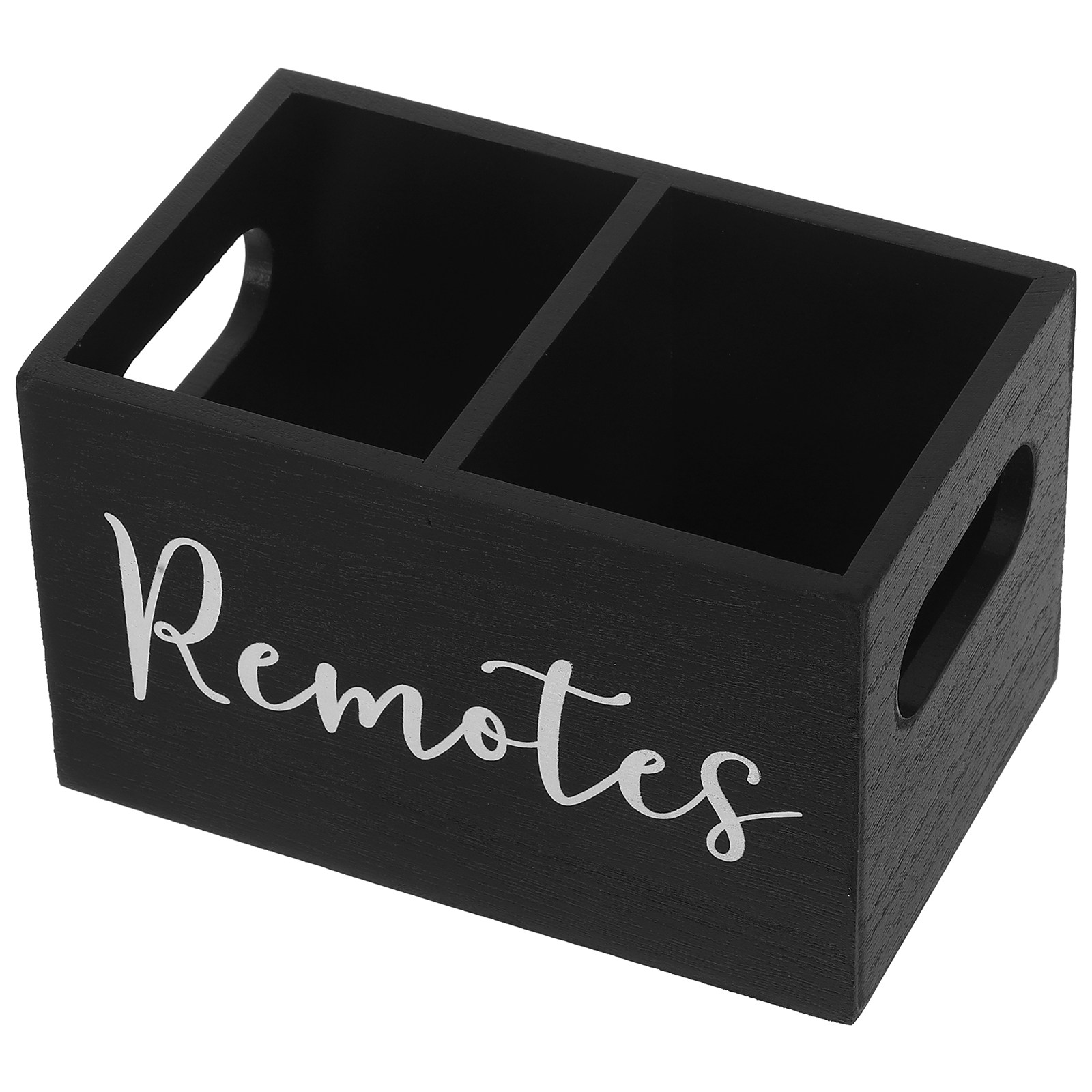 Food Storage For Room - 나무 리모컨 홀더 데스크 정리함, 거실용
