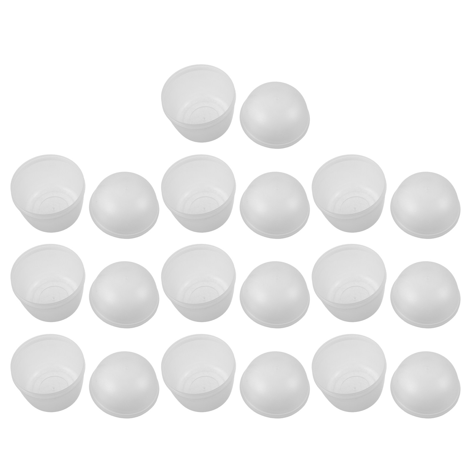 Food Storage Lid - 10Pcs 이중 뚜껑 밀폐 식품 용기