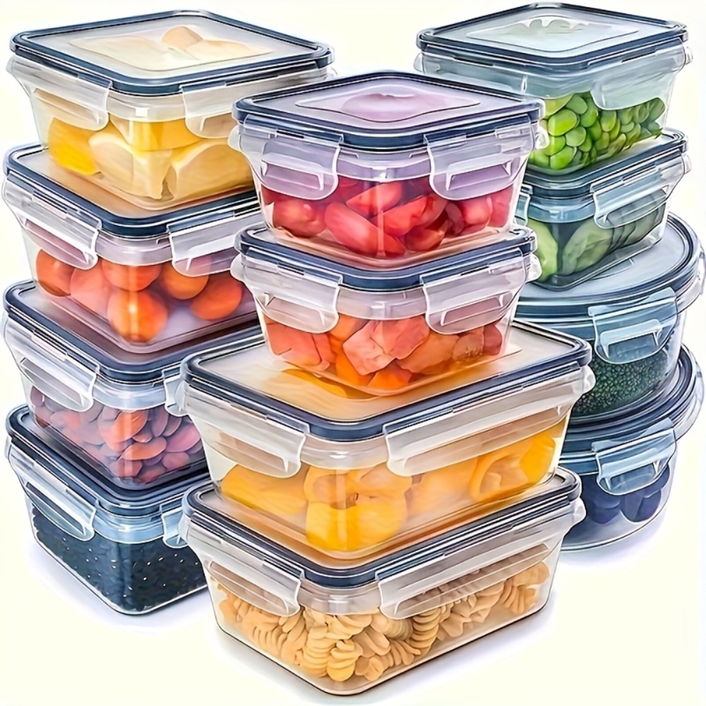 Food Storage Safe - 1PC 밀폐형 식품 보관 용기(뚜껑 포함),