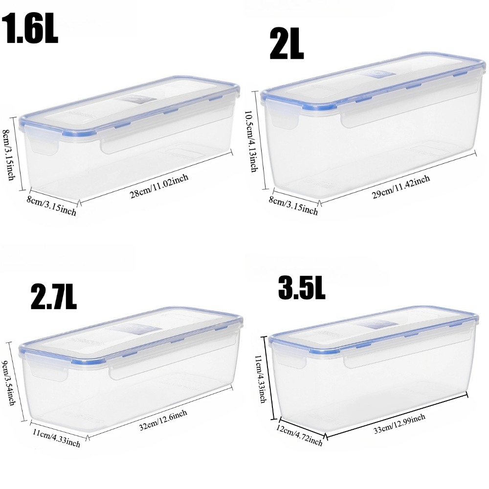 식품 보관 용기, 밀폐형 누수 방지 쌀 시리얼 보관함, - Food Storage Boxes With Lids 리뷰 및 가격