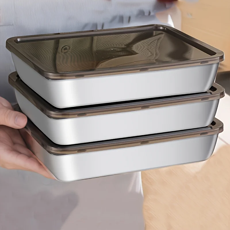5종 스테인리스 스틸 식품 보관 세트 - 새지 않는 뚜 - Food Storage Boxes With Lids 리뷰 및 가격