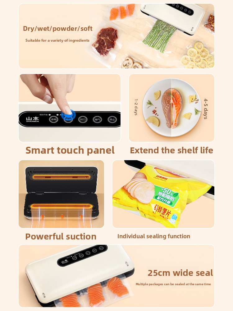 미니 진공 포장기 자동 가정용 식품 밀봉기 스낵 식품  - Food Storage Vacuum Seal 리뷰 및 가격