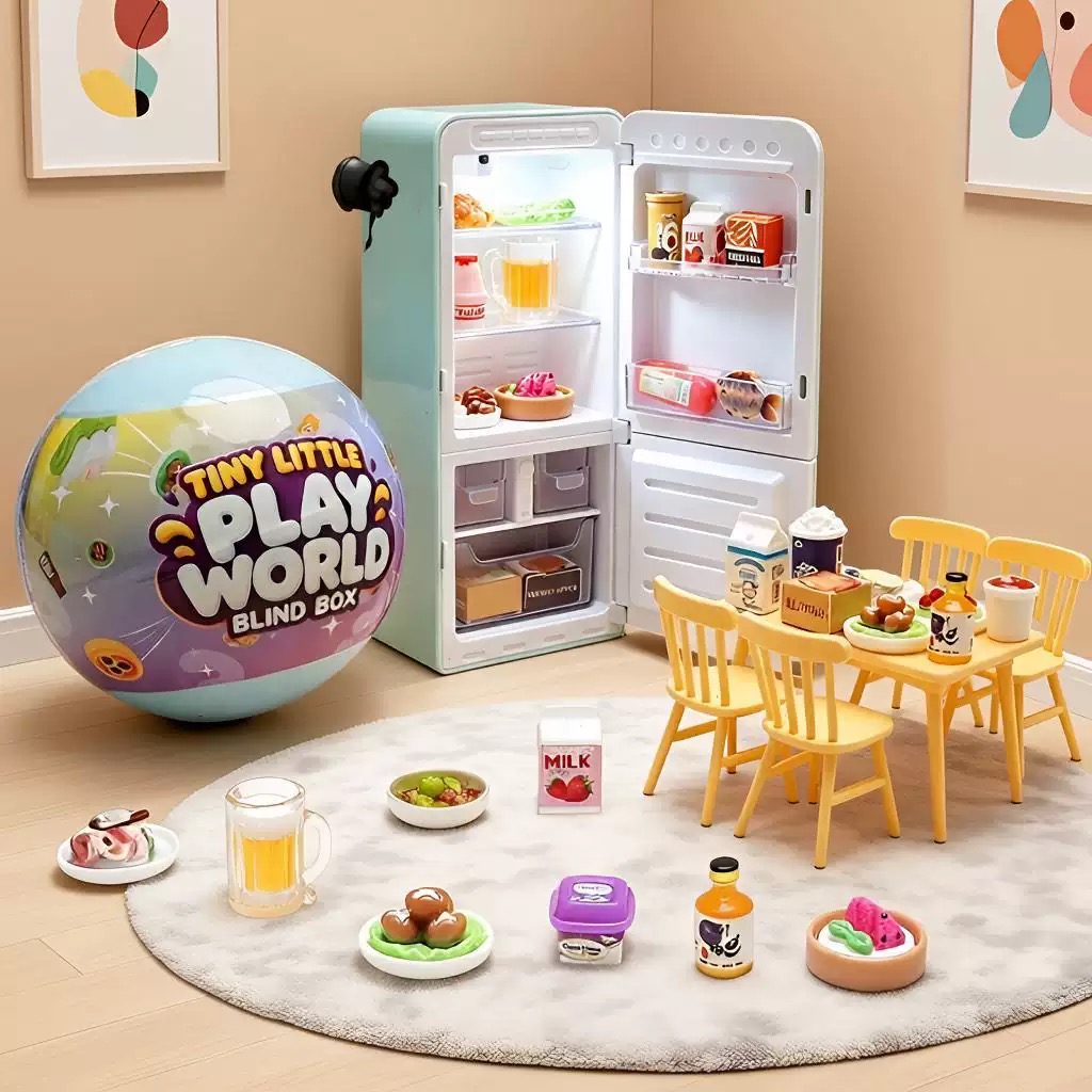 4색 미니 냉장고 블라인드 박스 장난감 세트 |   랜 - Food Storage Table 리뷰 및 가격