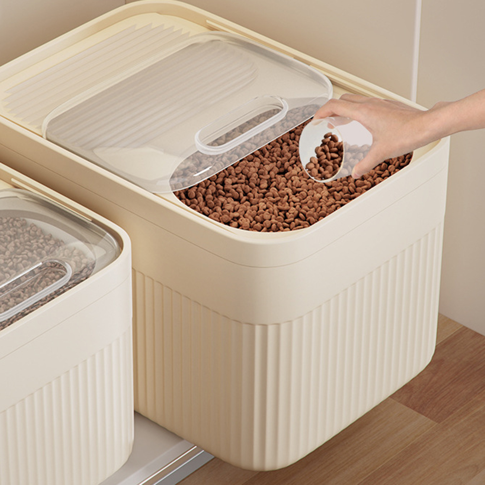 개 사료 보관 용기 5/10/15L 대용량 투명 애완동 - Food Storage Box Large 리뷰 및 가격