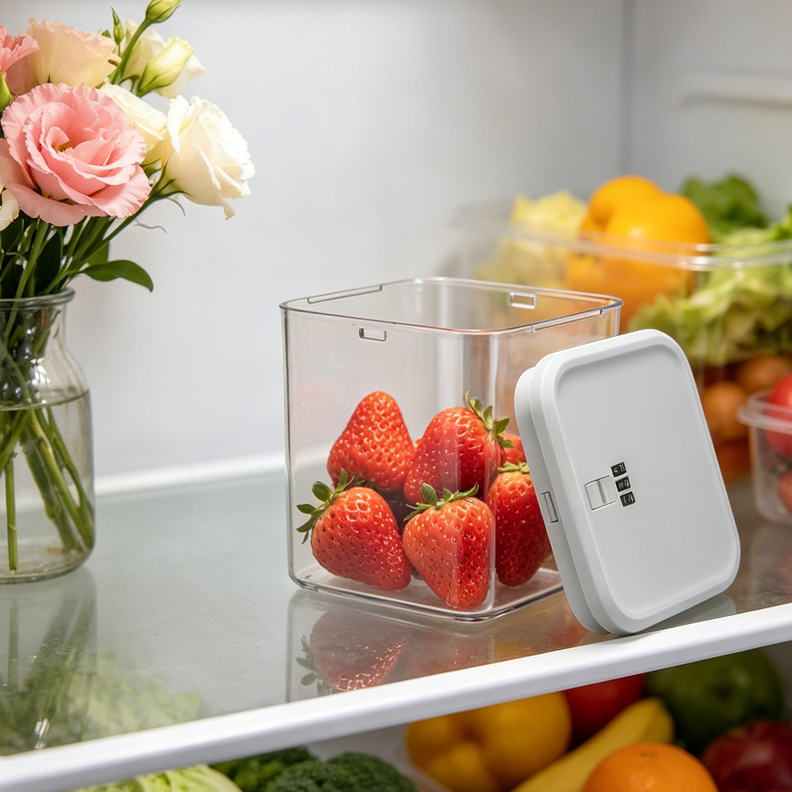 냉장고 식품 보관용 투명 적층형 잠금 상자, 조합 잠금 - Food Storage Safe 리뷰 및 가격