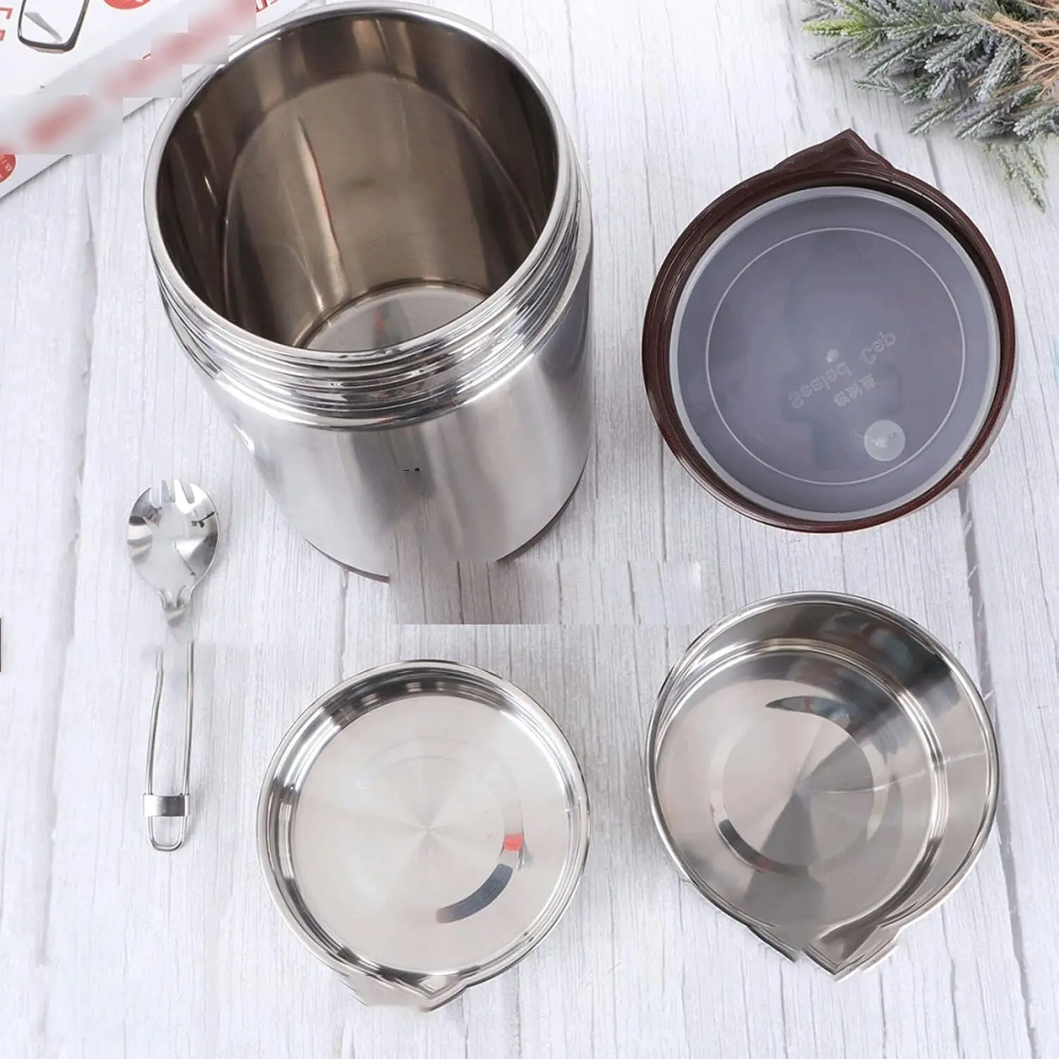 성인용 벤토 도시락통 대용량 휴대용 도시락통 스테인리스 - Food Storage Box Large 리뷰 및 가격