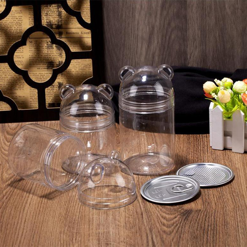 귀여운 곰돌이 모양 아크릴 보관 용기, 간식통, 사탕통 - Food Storage Not Plastic 리뷰 및 가격