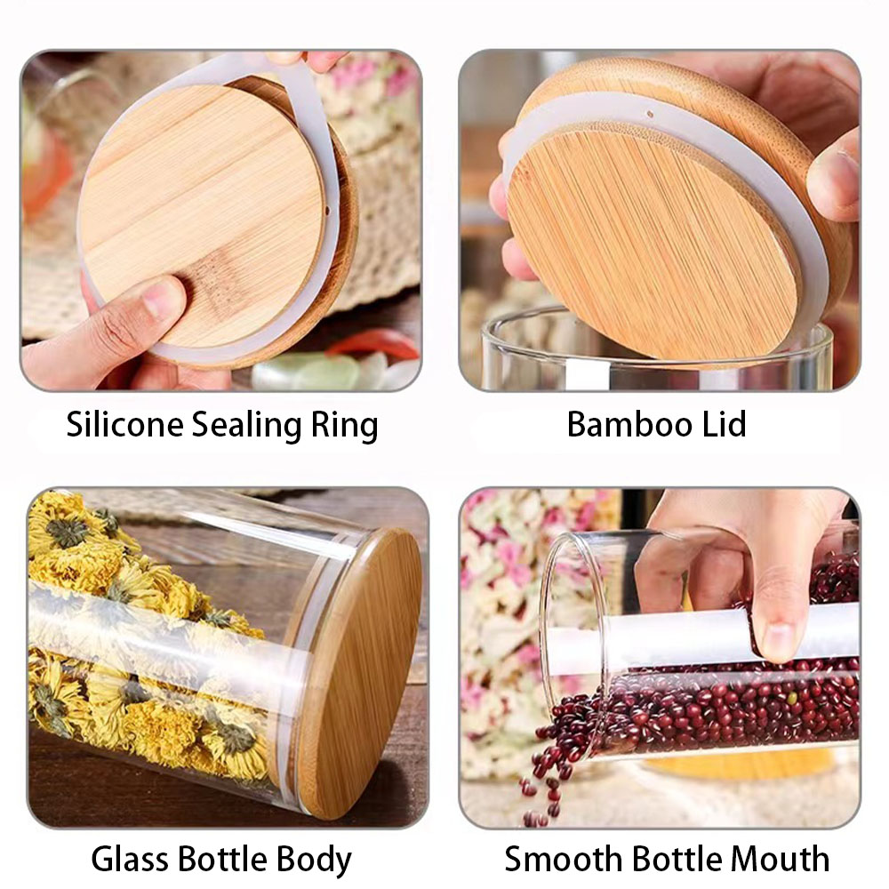 4/8pcs 250ml 500ml 1000ml 유리 항 - Glass Meal Prep Container 리뷰 및 가격