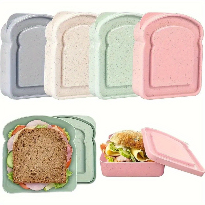 1pc 도시락 상자, 샌드위치 용기, 도시락 상자용 플 - Food Storage Lunch Box 리뷰 및 가격