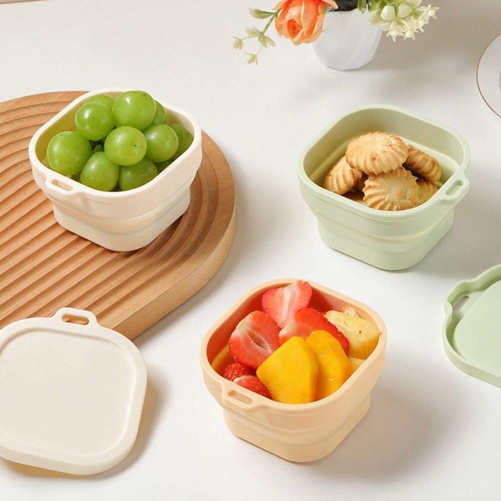 대용량 400ml 접이식 도시락통 실리콘 뚜껑 포함 캠 - Food Storage Not Plastic 리뷰 및 가격