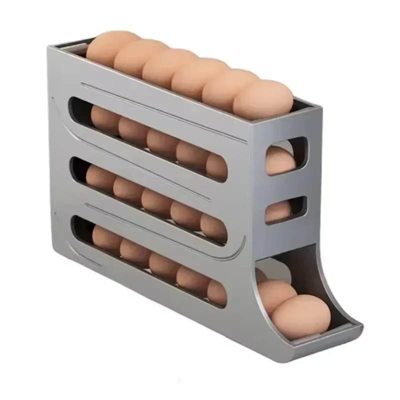 냉장고 주방 보관용 4단 자동 회전식 계란 홀더 - Egg Storage Holder 리뷰 및 가격