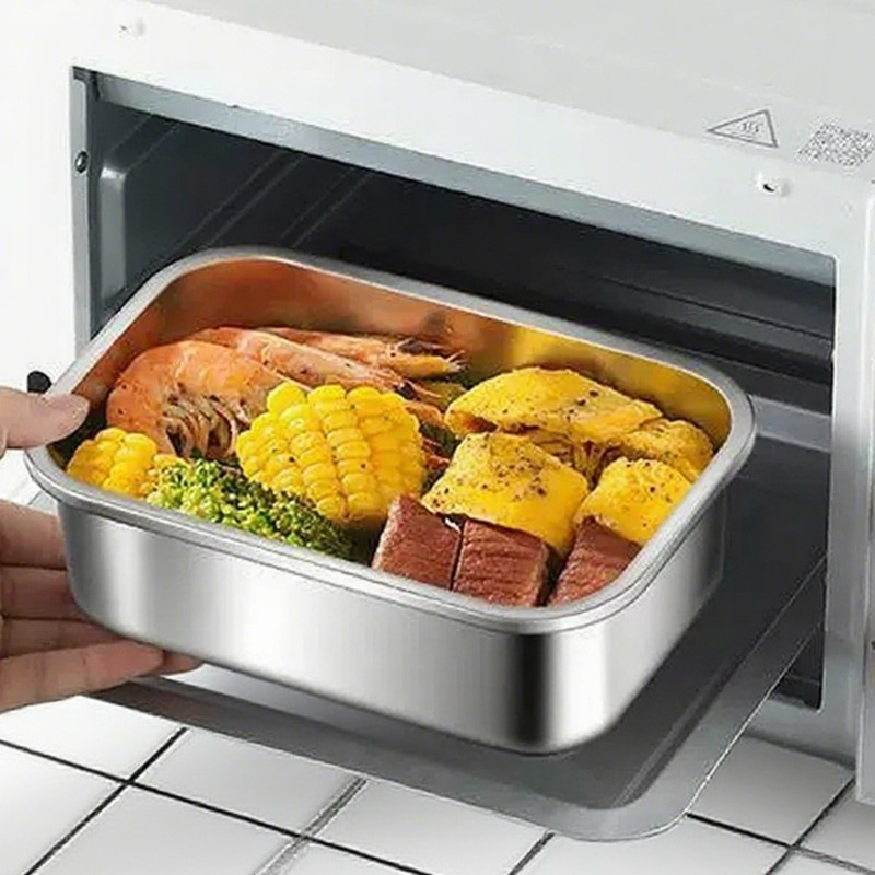 대용량 도시락통 스테인리스 스틸 뚜껑있는 도시락 전자레 - Food Storage Boxes With Lids 리뷰 및 가격