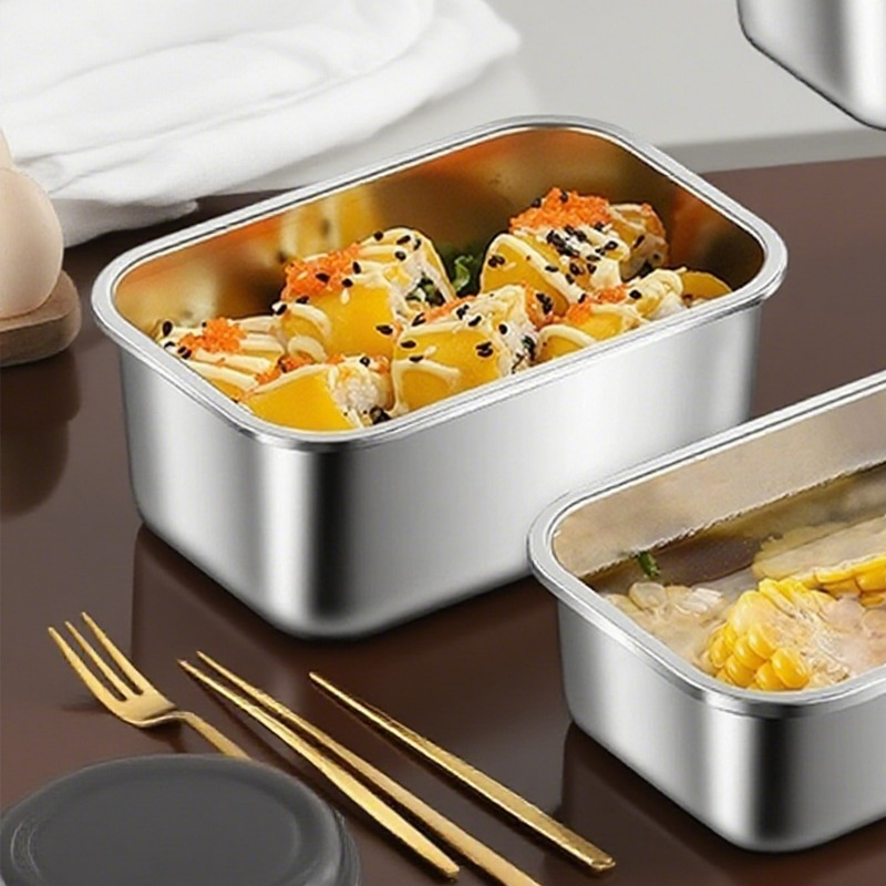 대용량 도시락통 스테인리스 스틸 뚜껑있는 도시락 전자레 - Food Storage Boxes With Lids 리뷰 및 가격