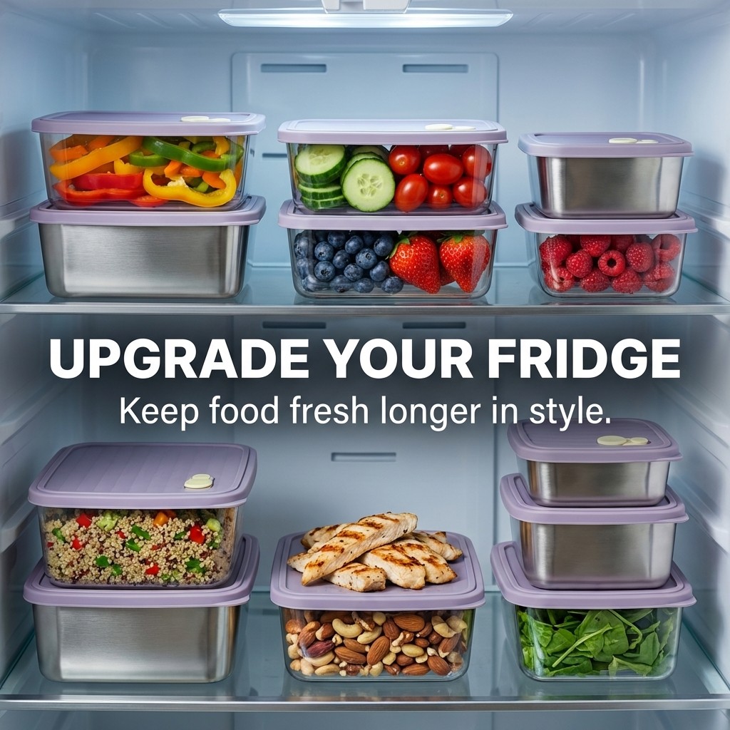 대용량 뚜껑있는 식품 보관용기 재사용 가능 밀폐 신선도 - Food Storage Box Large 리뷰 및 가격