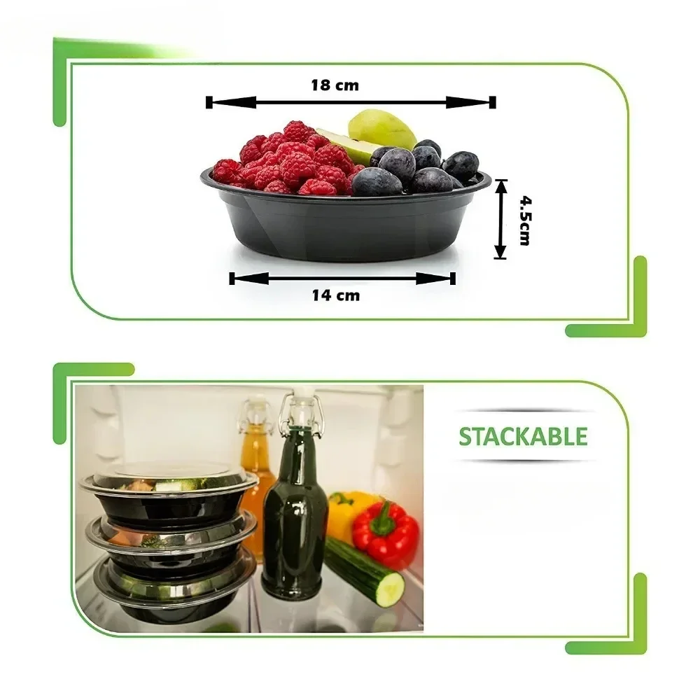 식사 준비 용기 뚜껑이 있는 플라스틱 식품 용기 야외  - Glass Meal Prep Container 리뷰 및 가격