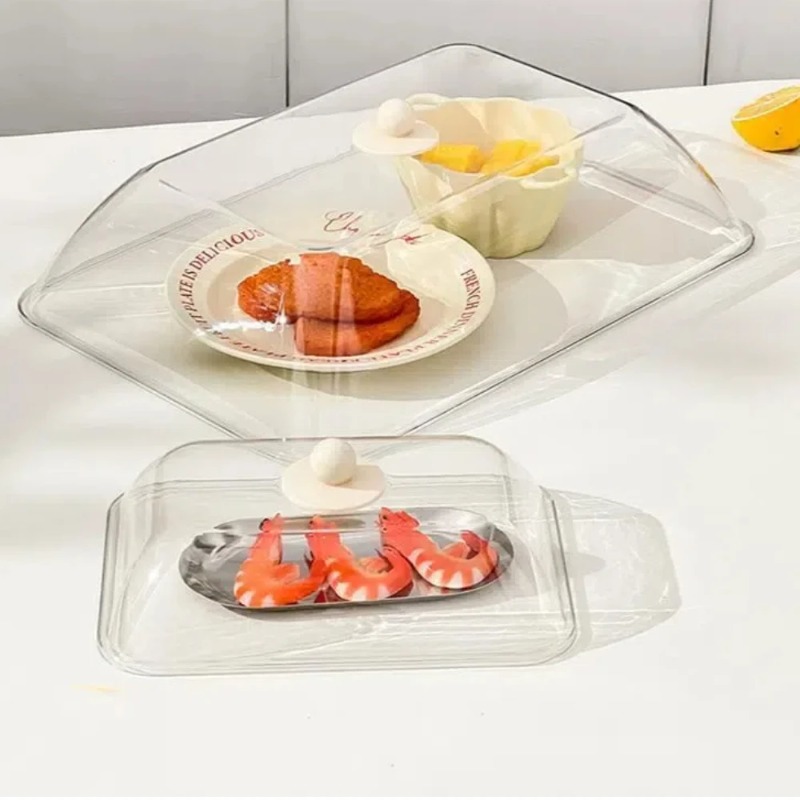 WORTHBUY 재사용 가능한 플라스틱 식품 커버 투명 - Food Storage For Room 리뷰 및 가격