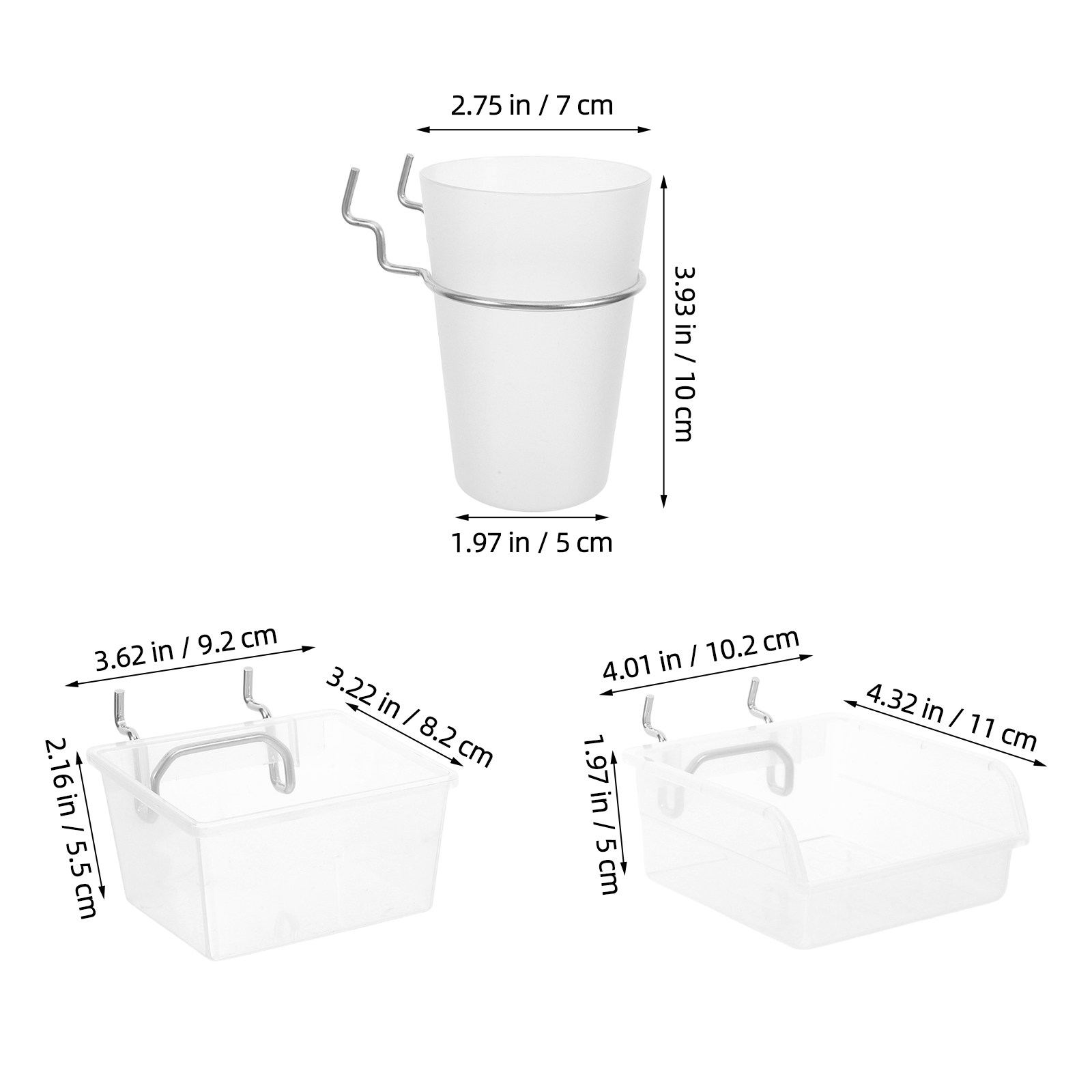 20개 페그보드 수납함 정리 키트, 투명 혼합형, 차고 - Food Storage For Room 리뷰 및 가격