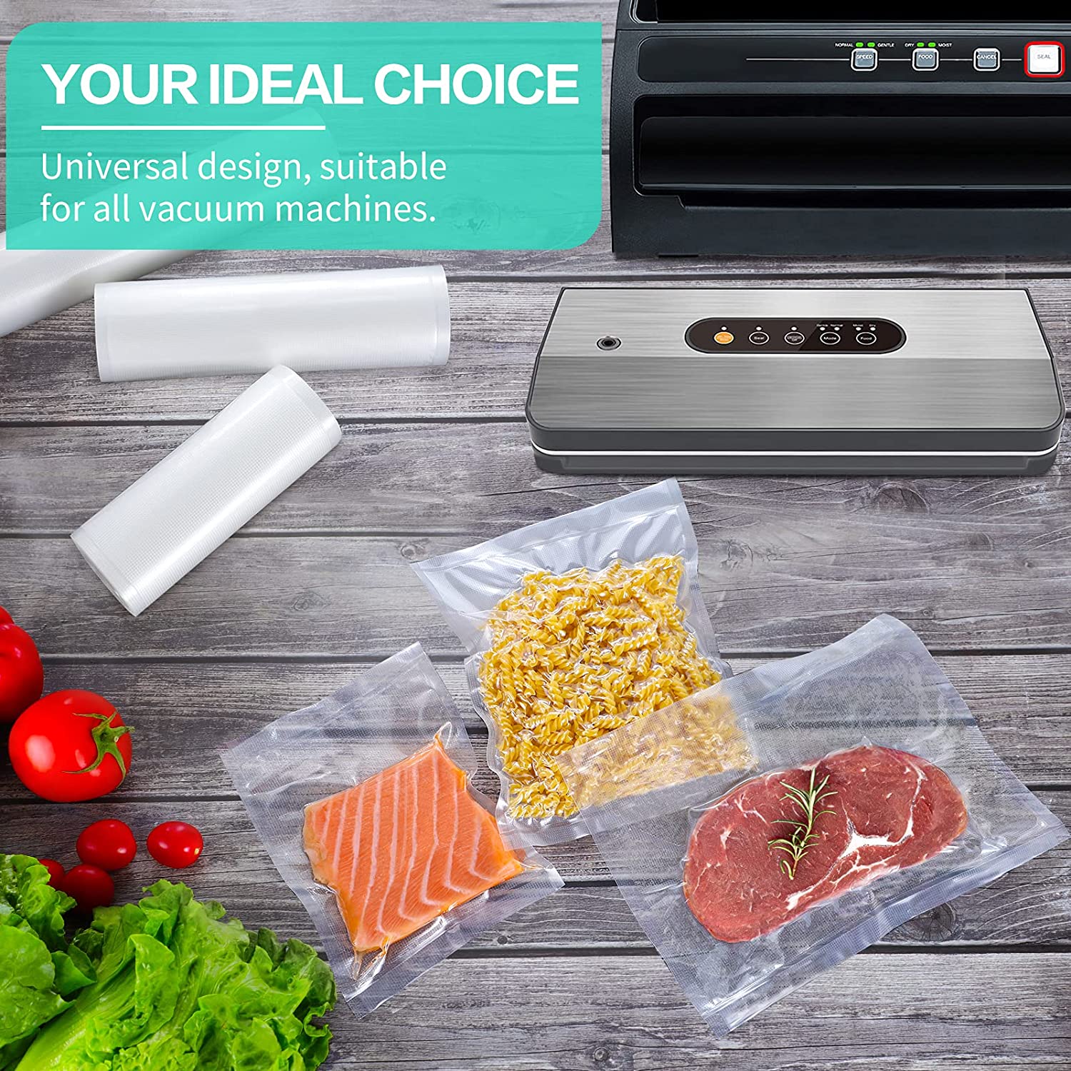 진공 식품 포장용 주방 가방 진공 밀봉 가방 수비드 보 - Food Storage Vacuum Seal 리뷰 및 가격