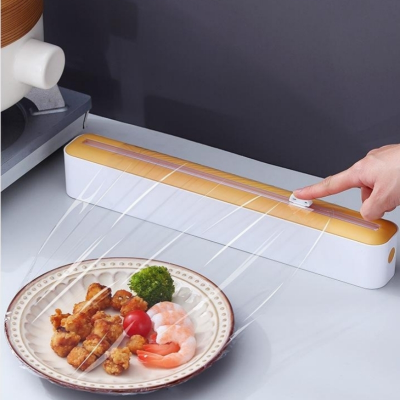 식품 플라스틱 집착 랩 디스펜서 커터가 있는 호일 홀더 - Food Storage Dispenser 리뷰 및 가격