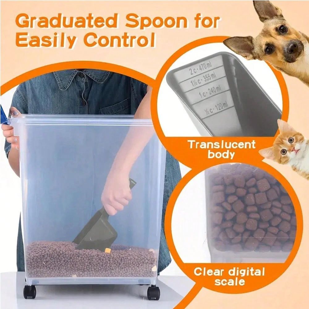 식품 보관 용기, 30파운드 11파운드 콤보, 고양이  - Food Storage Stackable Containers 리뷰 및 가격