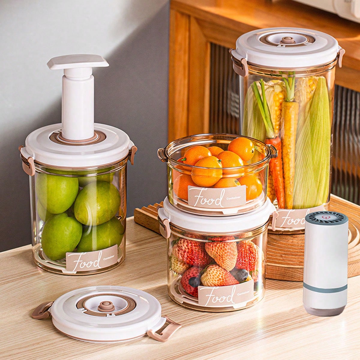 1개의 주방용 식품 등급 진공 밀봉 용기, 냉장고 진공 - Food Storage Vacuum Seal 리뷰 및 가격