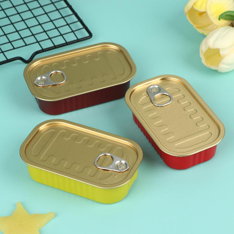 2Pcs 직사각형 미니 밀봉 금속 주석 보관 상자, 당 - Food Storage Boxes With Lids 리뷰 및 가격