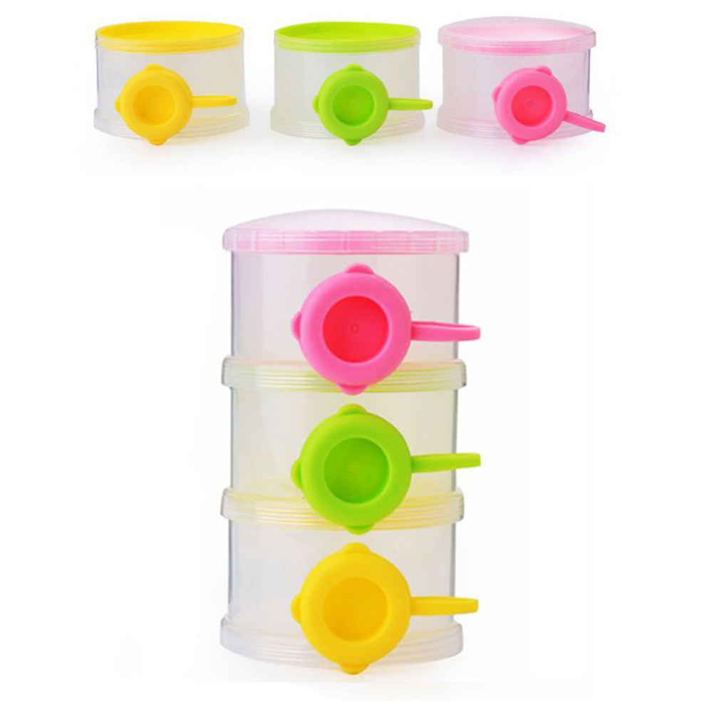 3단 휴대용 분유 디스펜서 아기 수유 여행용 보관함 흘 - Food Storage Dispenser 리뷰 및 가격