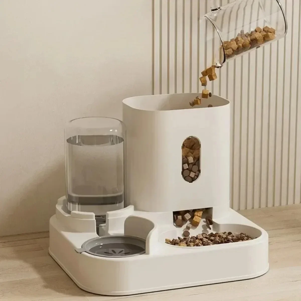 자동 피더 개 고양이 음식 그릇 물 분수 대용량 애완  - Dog Food Storage Xl 리뷰 및 가격