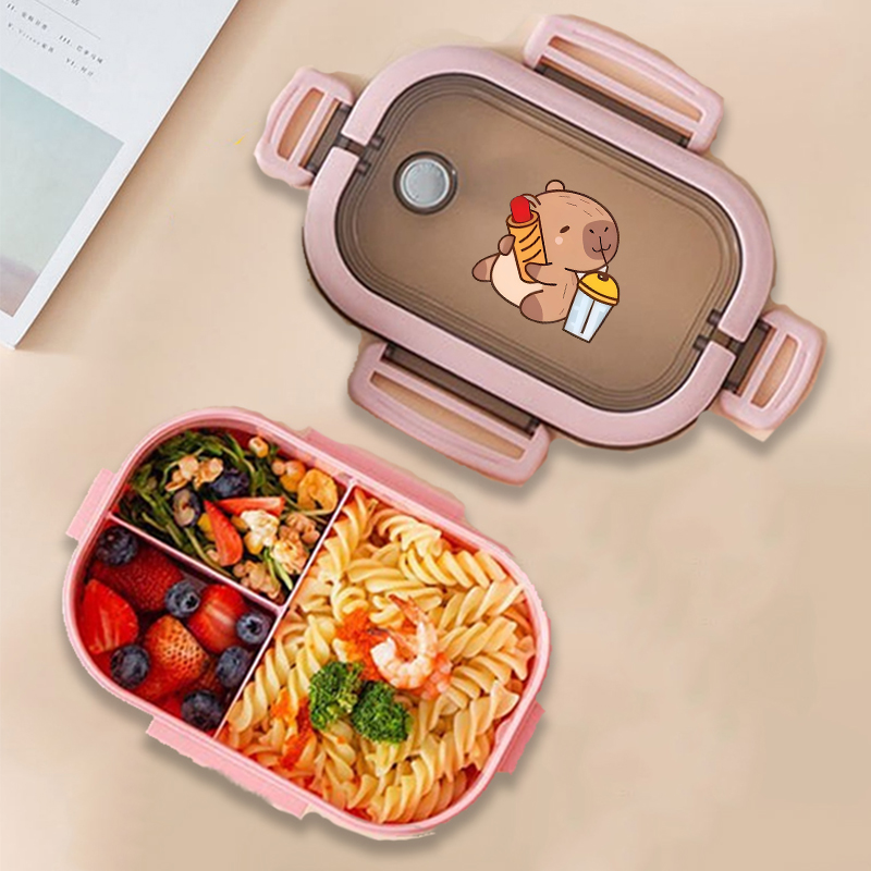 Capybara 도시락 상자 애니메이션 동물 인쇄 식품 - Food Storage Ideas 리뷰 및 가격