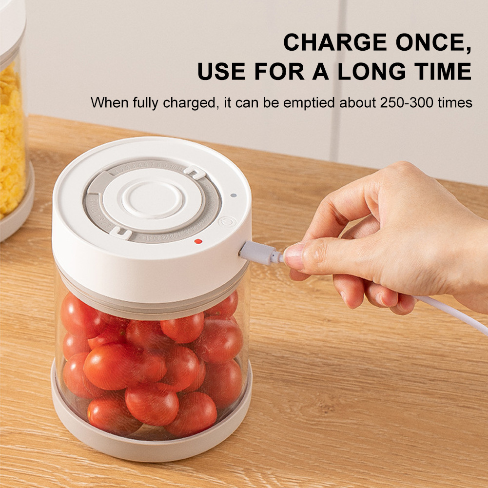 주방 습기 방지 유리 커피콩 항아리 자동 지능형 진공  - Food Storage Ideas 리뷰 및 가격