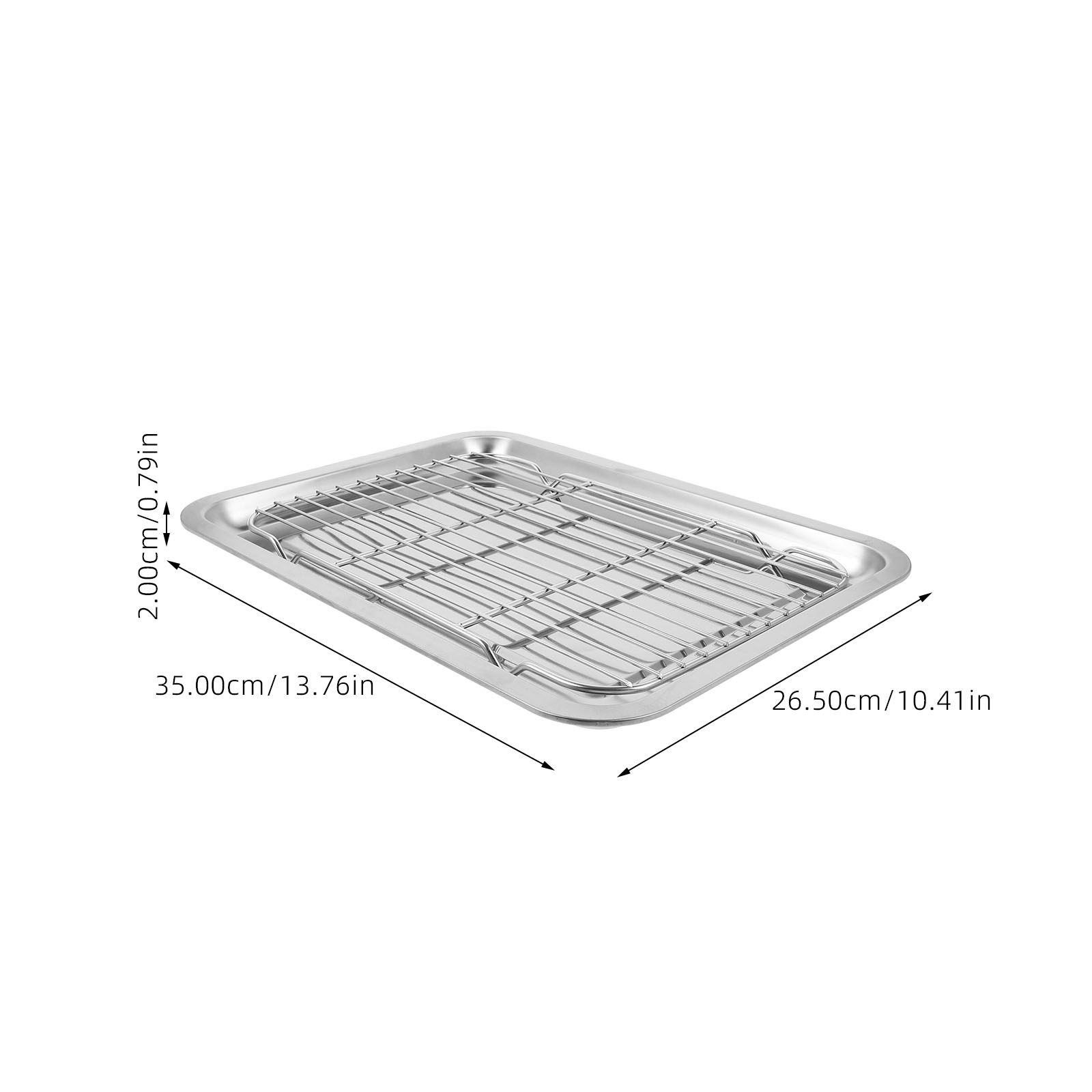 1세트 스테인리스 스틸 와이어 베이킹 랙 쿨링 트레이  - Food Storage Rack 리뷰 및 가격