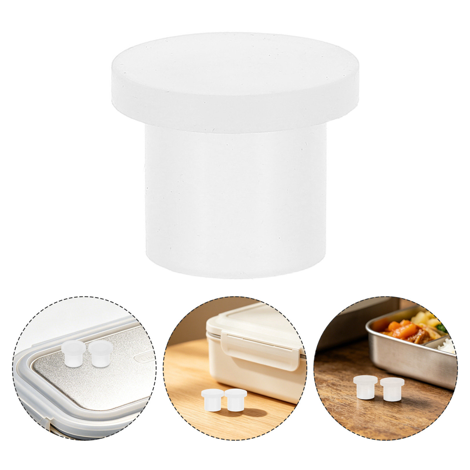 10Pcs 진공 절연 도시락 통풍구 플러그 누출 방지  - Food Storage Vacuum Seal 리뷰 및 가격