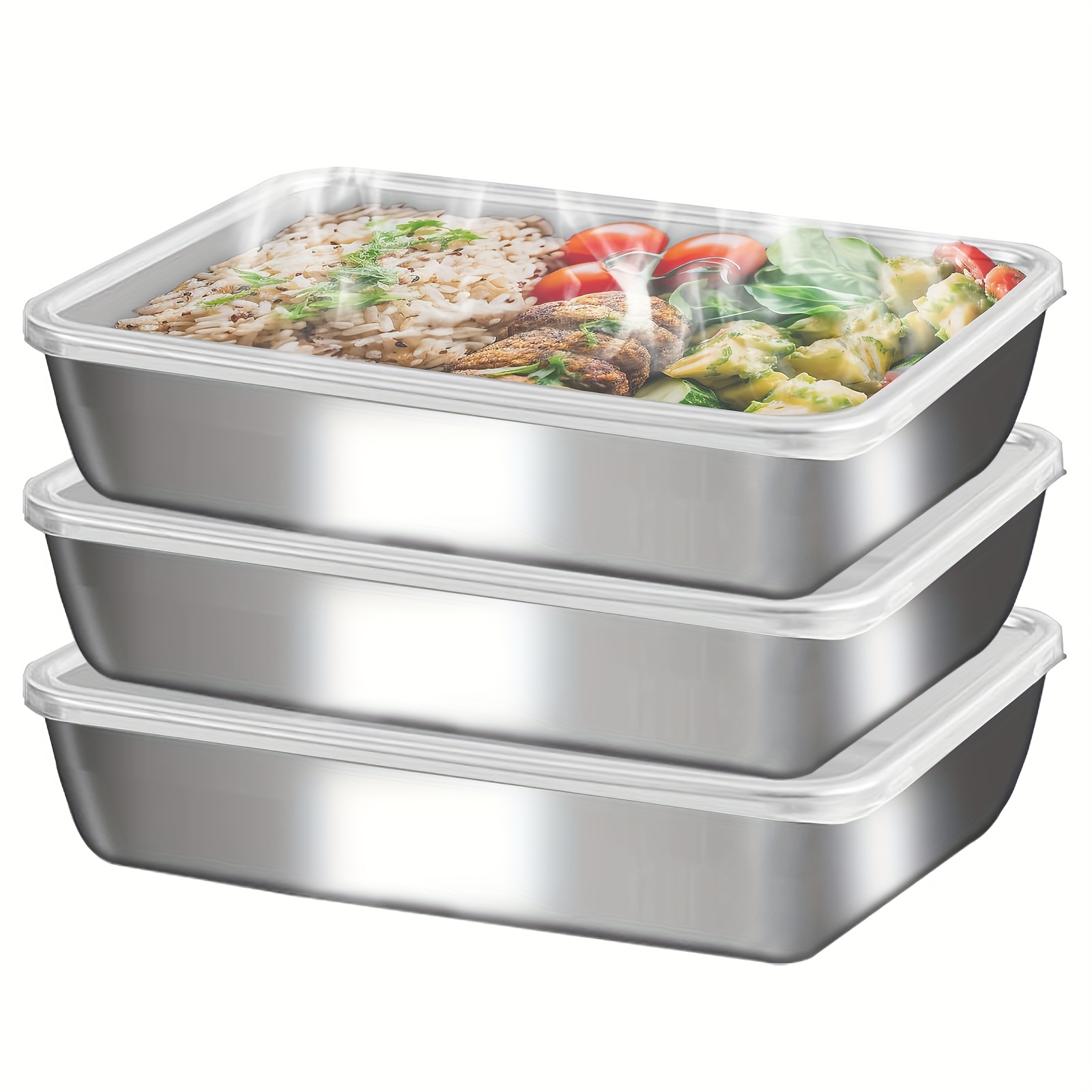 3개 스텐밧드 밀폐용기, 스텐+밀폐용기 반찬통, 냉동보 - Food Storage Boxes With Lids 리뷰 및 가격