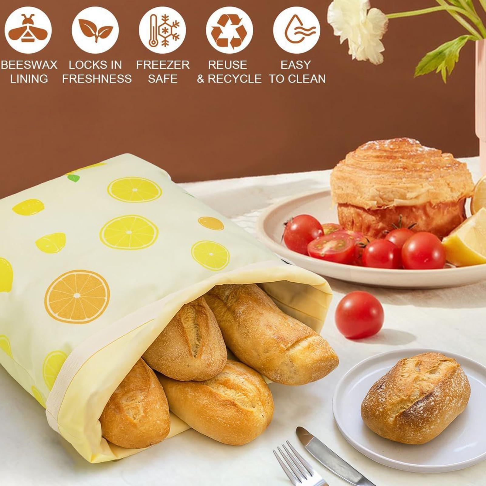 빵 봉투 재사용 가능한 재사용 가능한 빵 식품 보관 가 - Food Storage Eco Friendly 리뷰 및 가격