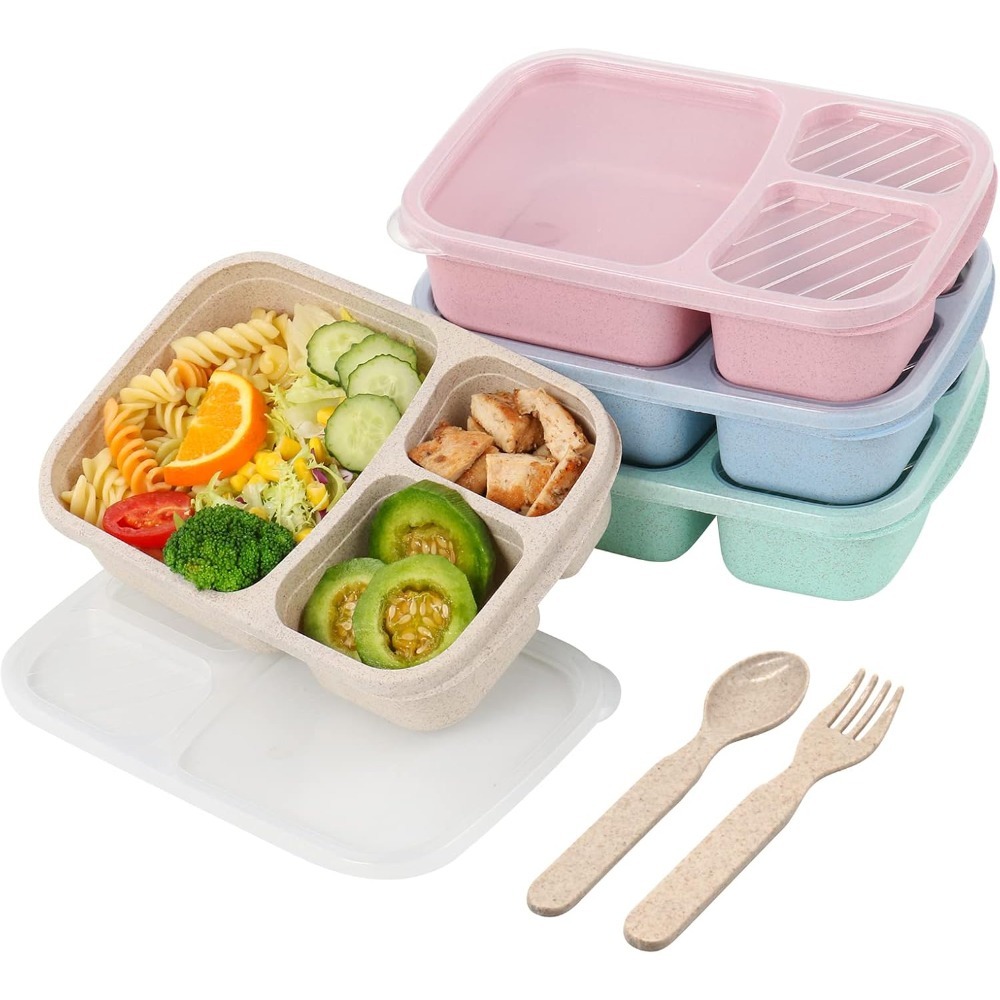 어린이 및 성인용 벤토 도시락 1개, 재사용 가능한 3 - Food Storage Safe 리뷰 및 가격