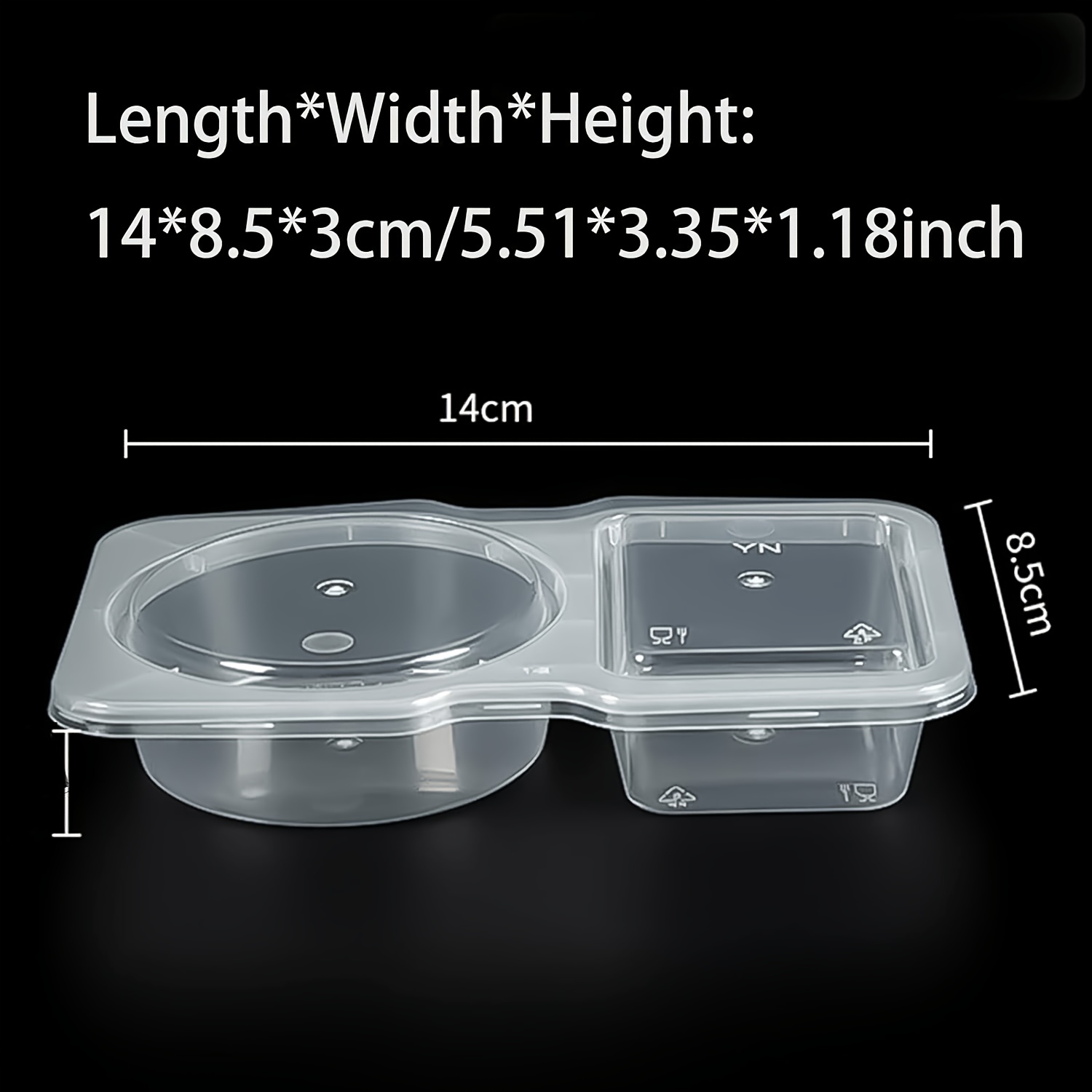 10Pcs 뚜껑이 있는 식품 저장 용기 누출 방지 쌓을 - Food Storage Stackable Containers 리뷰 및 가격