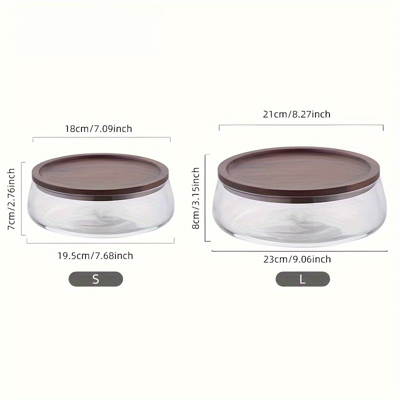 나무 뚜껑이 있는 유리 용기 – 식품 보관, 서빙 및  - Glass Meal Prep Container 리뷰 및 가격